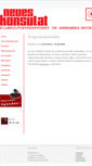 Mobile Screenshot of neueskonsulat.parhelic.de